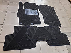 Композитні килимки в салон Mitsubishi Lancer X з 2007 р. (Avto-tex)