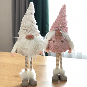 Новорічний гном 50 см м'які іграшки під ялинку 1шт