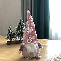 Скандинавский гном 37 см интерьерная кукла для новогоднего декора