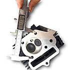 Головка циліндра в зборі квадроцикла 125 140 150 кубів ATV 54 мм чорна зірка 32 XY124, фото 3