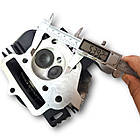 Головка циліндра в зборі квадроцикла 125 140 150 кубів ATV 54 мм чорна зірка 32 XY124, фото 5