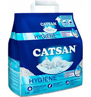 Catsan HYGIENE plus Катсан 10л. Впитывающий наполнитель для котов 10л