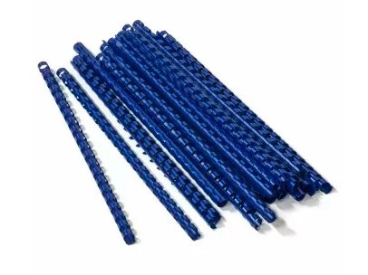 Пружини А4 32 мм. 50 шт. пач. для біндеру, оправи пластикові синій