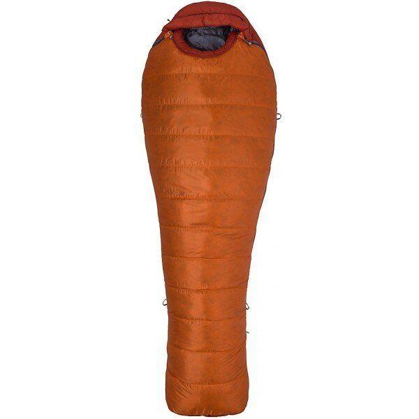 Спальний мішок Marmot Never Summer Long, Tangelo/Auburn, р. Left Zip (MRT 29930.9911-LZ), Tangelo/Auburn, 198 см, Левая