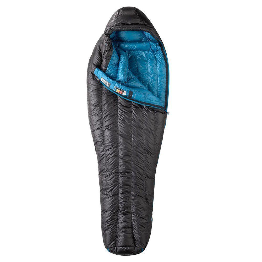 Спальний мішок Marmot Plasma 15 Slate Grey / Atomic Blue, Left Zip (MRT 22320.1468-LZ), Slate Grey/Atomic Blue, 183 см, Левая