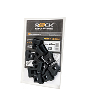 Фиксатор карабина в стропе Rock Empire Anti Slip 22mm 12х, Black