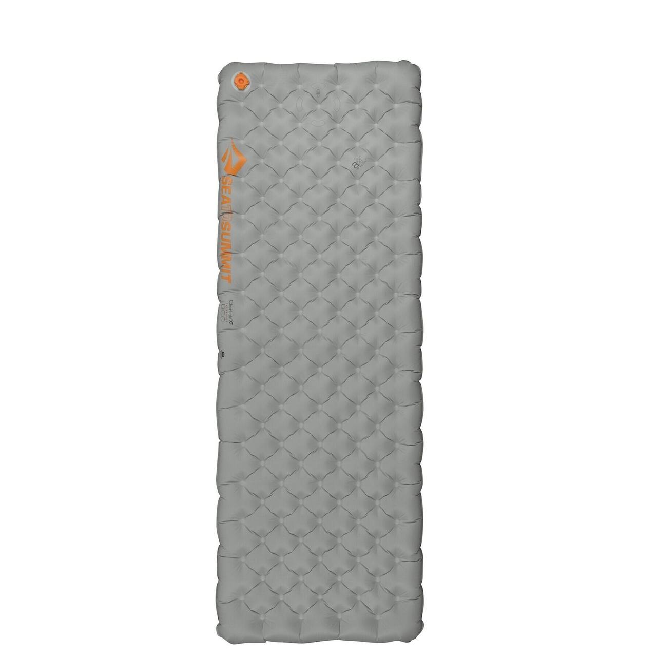 Килимок надувний Sea To Summit - Ether Light XT 2020 Insulated Mat Pewter, Rectangular Regular Wide (STS AMELXTINS_RRW), Pewter