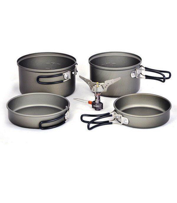 Набір туристичного посуду Kovea KSK-SOLO3 Solo 3, anodized