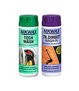 Набір Nikwax Twin Pack - Tech Wash 300ml + TX Direct 300ml, Purple