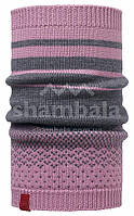 Шарф многофункциональный Buff Knitted Neckwarmer Mawi, Lilac Shadow (BU 2003.612.10), Lilac Shadow