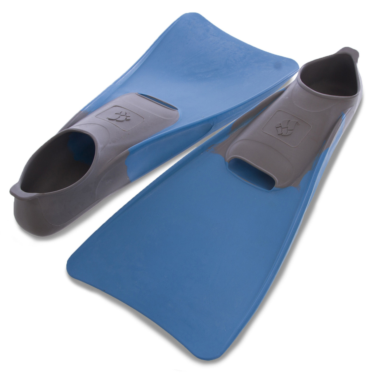 Ласти із закритою п'ятою MadWave M074605608W розмір 42-43 блакитний-сірий