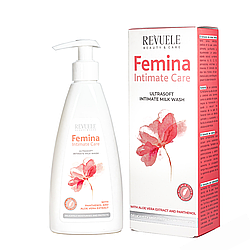 Молочко для інтимної гігієни Revuele Femina Intimate Care Ultrasoft Intimate Milk Wash ультрам'яке 250 мл