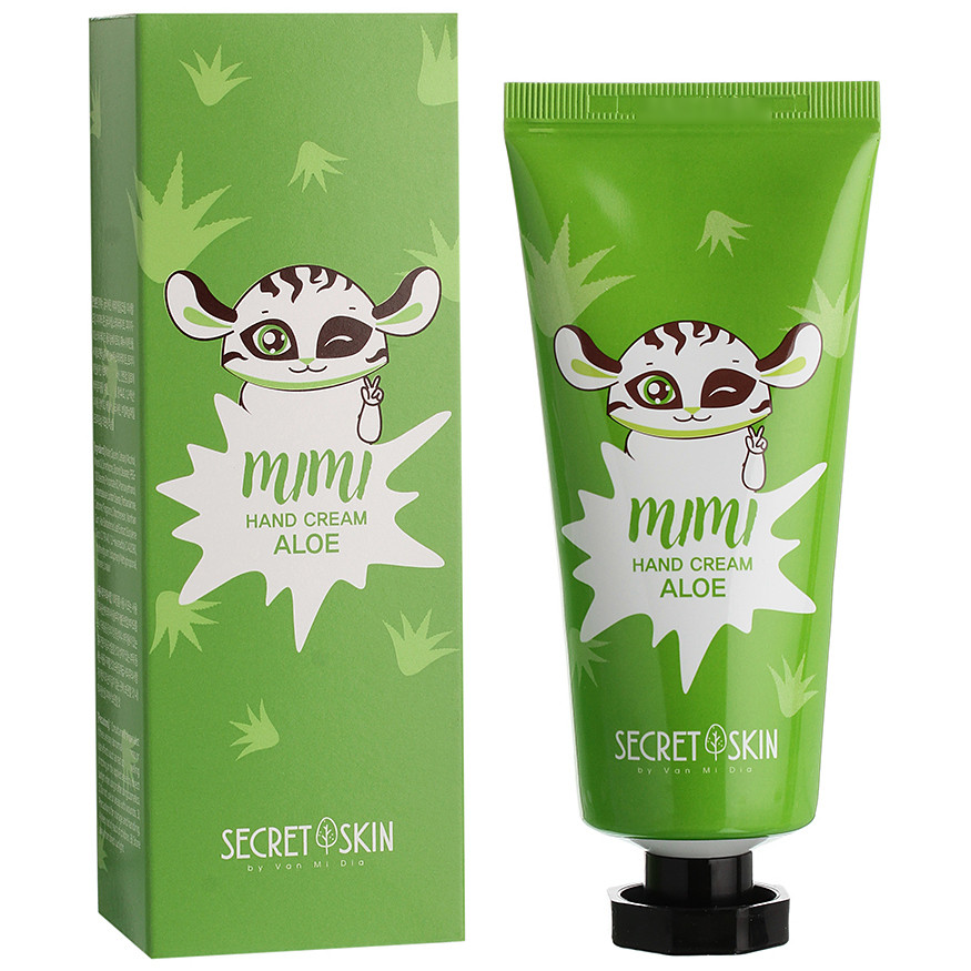 Крем для рук з екстрактом алое Secret Skin Mimi Hand Cream Aloe 60ml