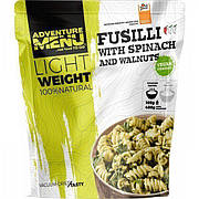 Макарони зі шпинатом та волосськими горіхами Adventure Menu Fusilli with spinach and walnuts 105g