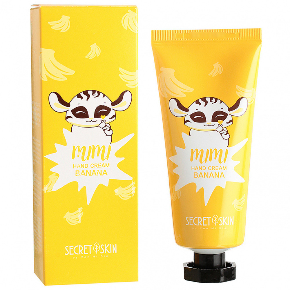 Крем для рук з екстрактом банану Secret Skin Mimi Hand Cream Banana 60ml