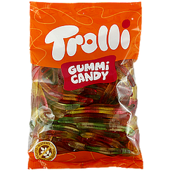 Желейки черв'яки Троллі Trolli 1kg 8шт/ящ (Код: 00-00012747)