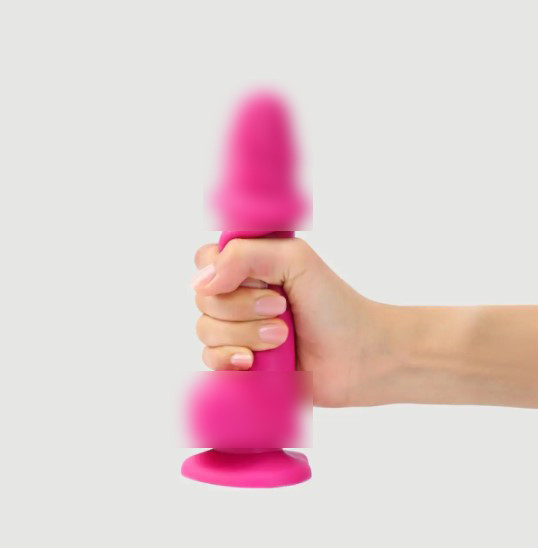 Реалістичний фаллоімітатор Strap-On-Me Sliding Skin Realistic Dieldo Fuchsia - M, ефект рухомої до | Promax, фото 1