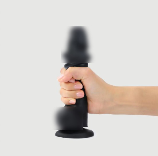 Реалістичний фаллоімітатор Strap-On-Me Sliding Skin Realistic Dieldo Black - M, ефект рухомої шкіри | Promax, фото 1