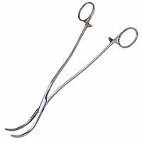 Дисектор із вигнутими ручками з кремальєрою Satinsky. No4 Довжина 22 см, р.ч. 60 мм