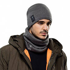 Зимовий Buff® - Knitted & Polar Neckwarmer Neo Navy (BU 113560.787.10.00), Neo Navy, фото 3