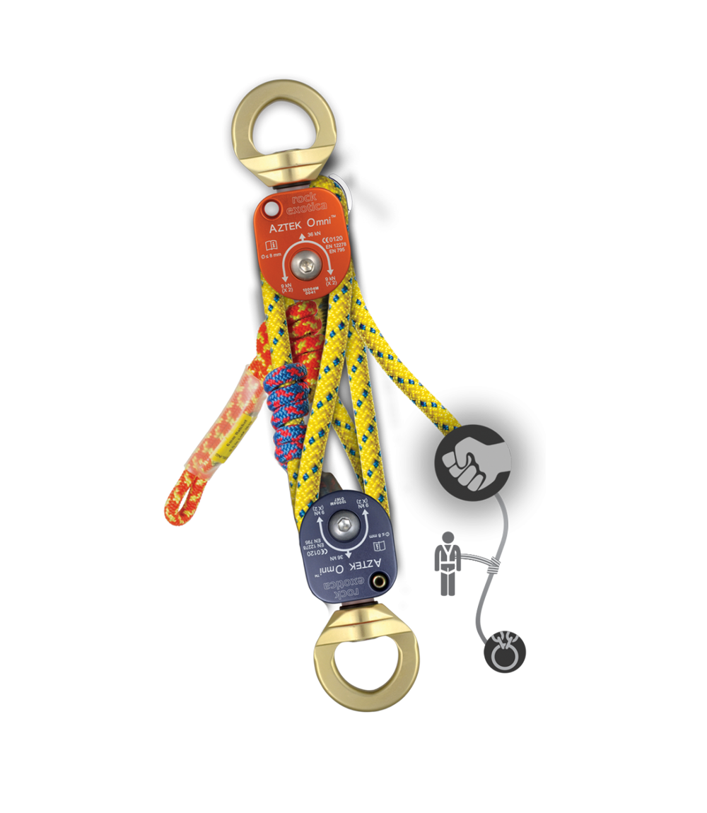 Поліспаст Rock Exotica Aztek Kit, Multi color, Полиспаст Rock Exotica Aztek Kit