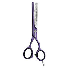 Ножиці для стрижки філірувальні JAGUAR White Line Pastell+ Viola (3054-1 5.50")