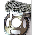 Зірки ланцюг комплект JH70 428H 104L 36T 14T гартована у коробці, фото 2