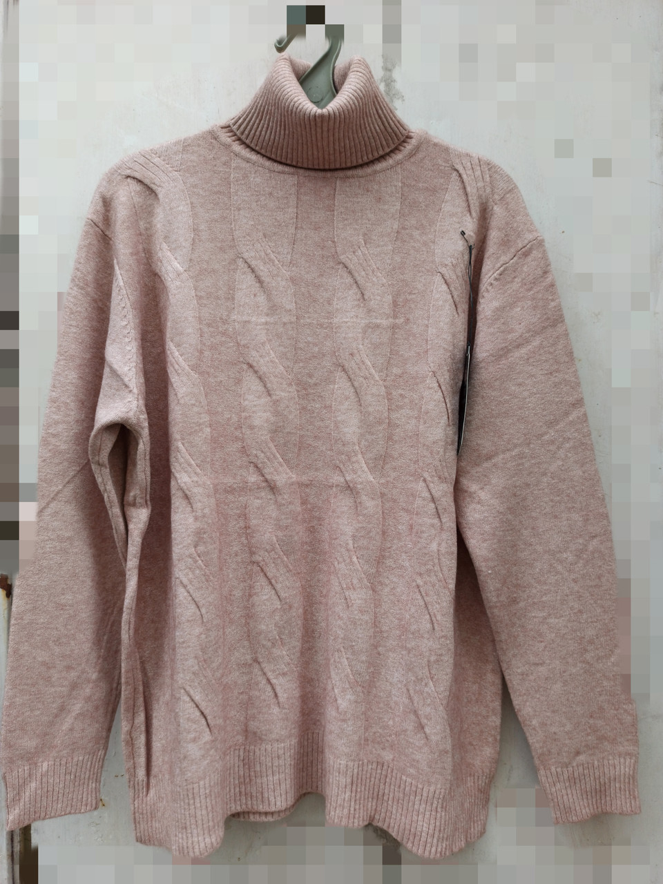 Світер жіночий теплий sweater світлор жиночий (Гольф) під горло 56-60