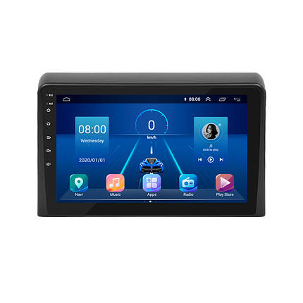 Штатна магнітола 9" Lesko для Hyundai Sonata VII (LF) Рестайлінг 2017-2019 6/128Gb 4G Wi-Fi GPS Top, фото 1