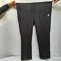 Чоловічі брюки! 68,70,72,74,78 (Супер Великі розміри) х/б весняні трикотажні Чорні