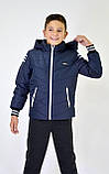 Демісезонна сіра курточка підліткова "Брайан" 128-134, фото 10