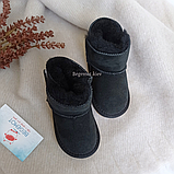 Натуральні дитячі уггі UGG Australia Чорний, фото 3