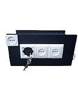 Сейф прихований на три розетки