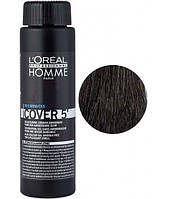 Безаммиачный гель для окрашивающего волосс 50 ml - L'Oreal Professionnel Cover 5 №5 (Светлый шатен 1шт