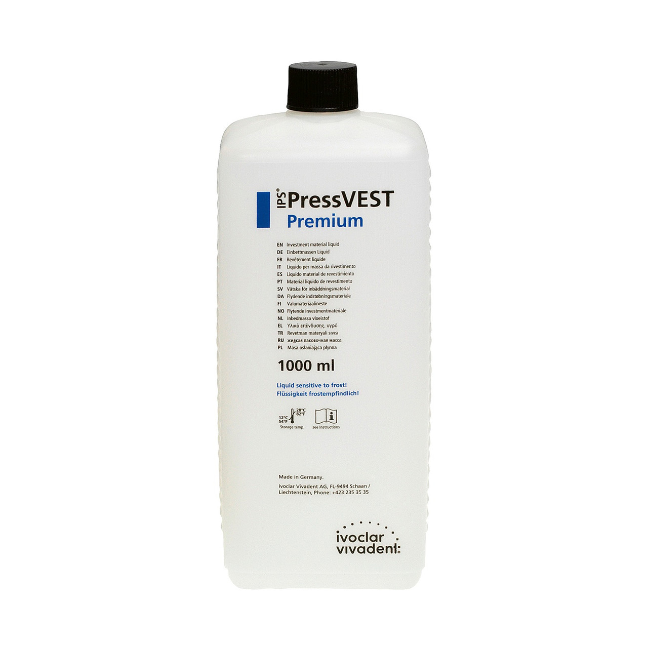 Рідина для пакувальної маси IPS PressVEST Premium (Прес Вест Преміум) 1л, Ivoclar