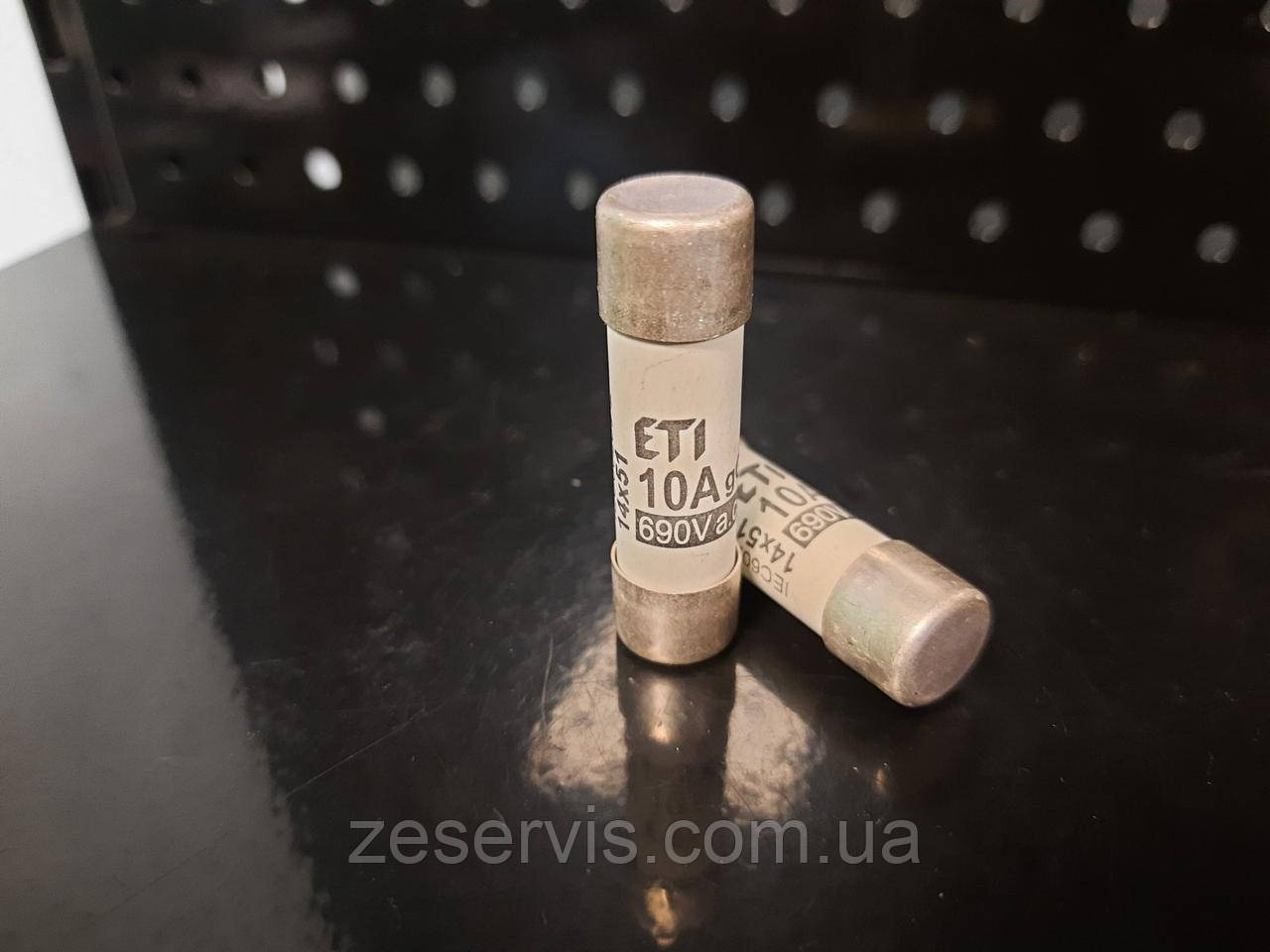Запобіжник CH 14x51 gG 690V 10A ETI, фото 1