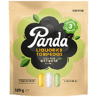 Лакрица Panda Licorice Torpedos 100g