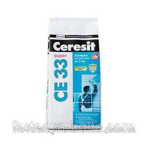 Затирка для плитки Ceresit CE 33 Plus 134 клинки 2 кг