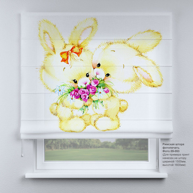 Римские шторы с рисунком для детской в Днепре от компании "Интернет ...