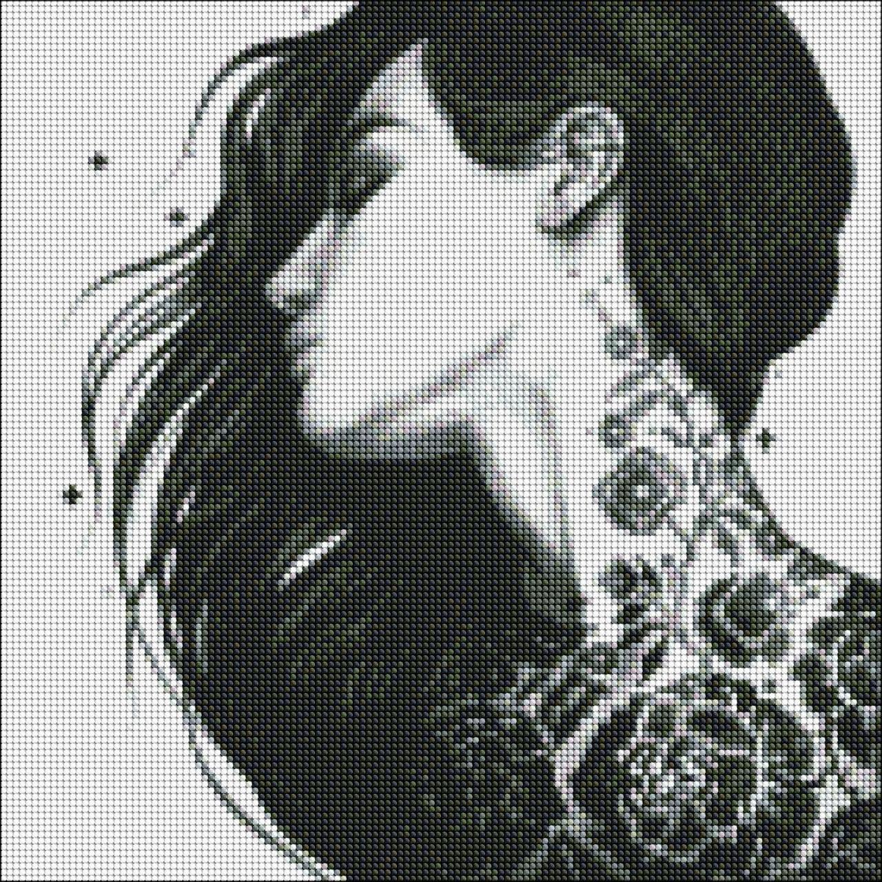 Алмазна мозаїка AMO7269 Непокірна ©lesya_nedzelska_art, 40х40см Ideyka на підрамнику