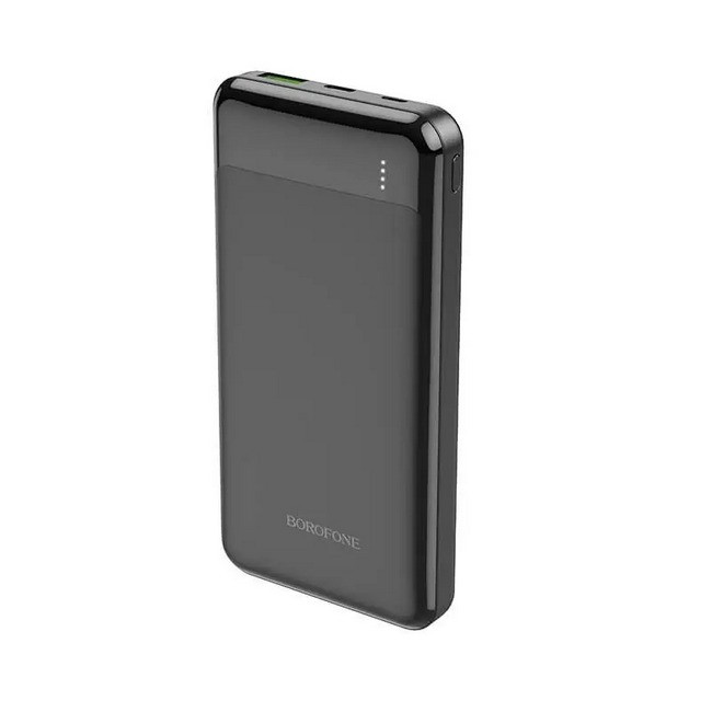 УМБ повербанк Power Bank BOROFONE BJ19 Incredible 10000mAh, USB, Type-C, PD, QC, чорне, фото 1