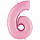 Цифра "6" фольгована, фото 4