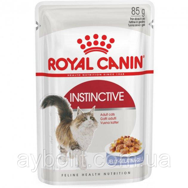 Паучі Royal Canin INSTINCTIVE IN JELLY 0,085 кг