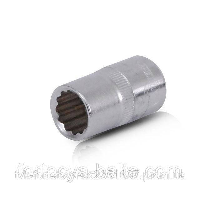 Головка дванадцятигранна 1/2" 14 мм INTERTOOL ET-0214