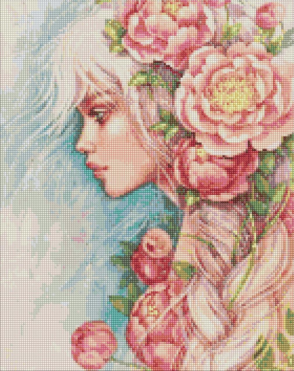 Алмазна мозаїка AMO7262 Надзвичайна ©lesya_nedzelska_art, 40х50см Ideyka на підрамнику