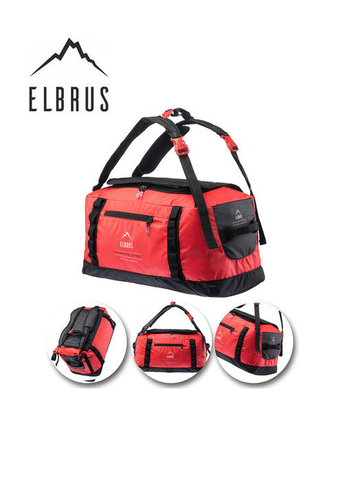 Cумка-рюкзак дорожня Elbrus Brightybag Backpack 26x53x25см 35L Red-Black, фото 3