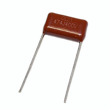 Конденсатор поліестровий 470нФ 400ВDC, 15мм 10%, MPEM-470NR15/400, SR-Passives