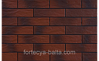 Клінкерна фасадна плитка Cerrad Бургунд рустикальний з відтінком 24.5х6.5 см ціна за 1 плитку