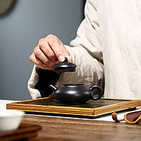 Дорожный чайник заварник TP2 170мл из глины для чайной церемонии в традиционном стиле