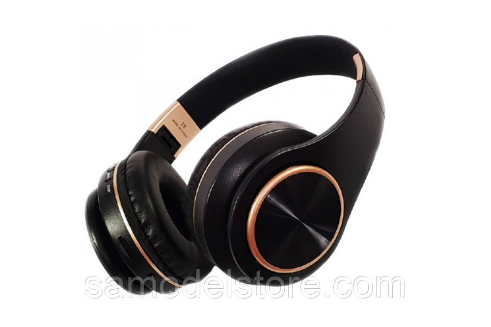 Бездротові складані навушники Bluetooth T8, фото 1